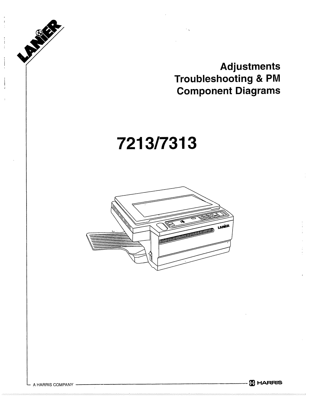 toshiba 7213, 7313 Diagram