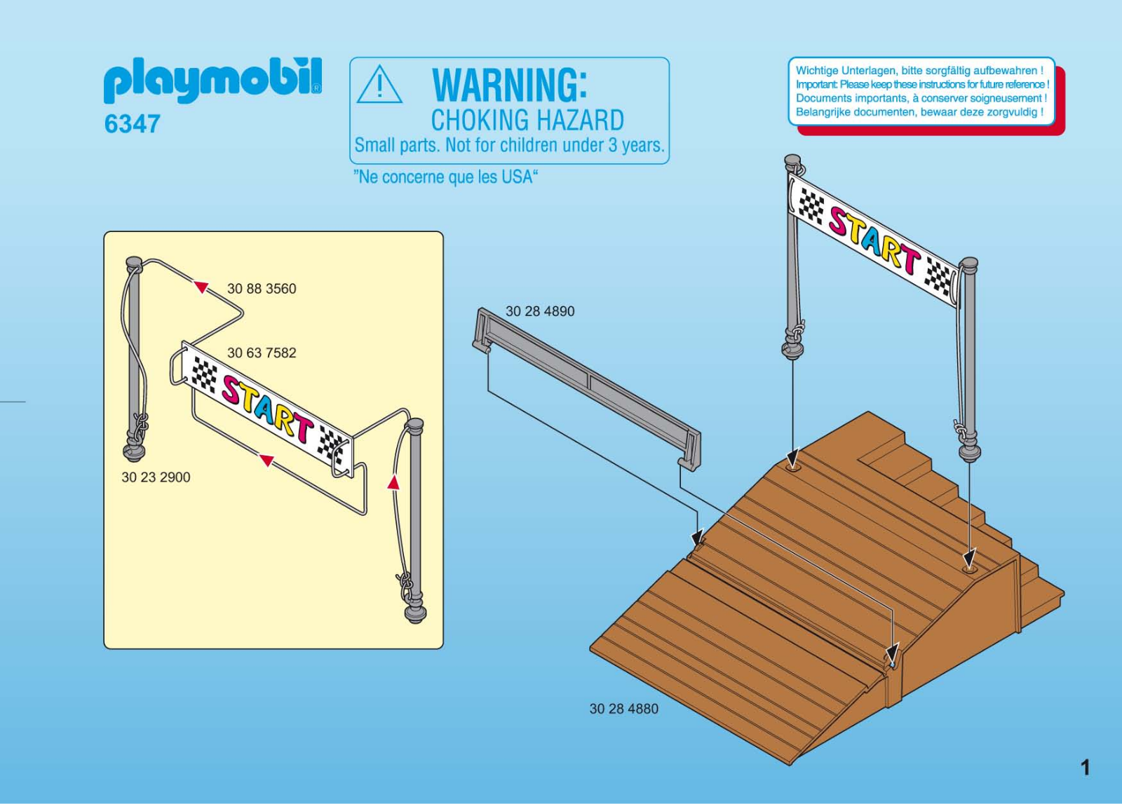 Playmobil 6347 Instructions