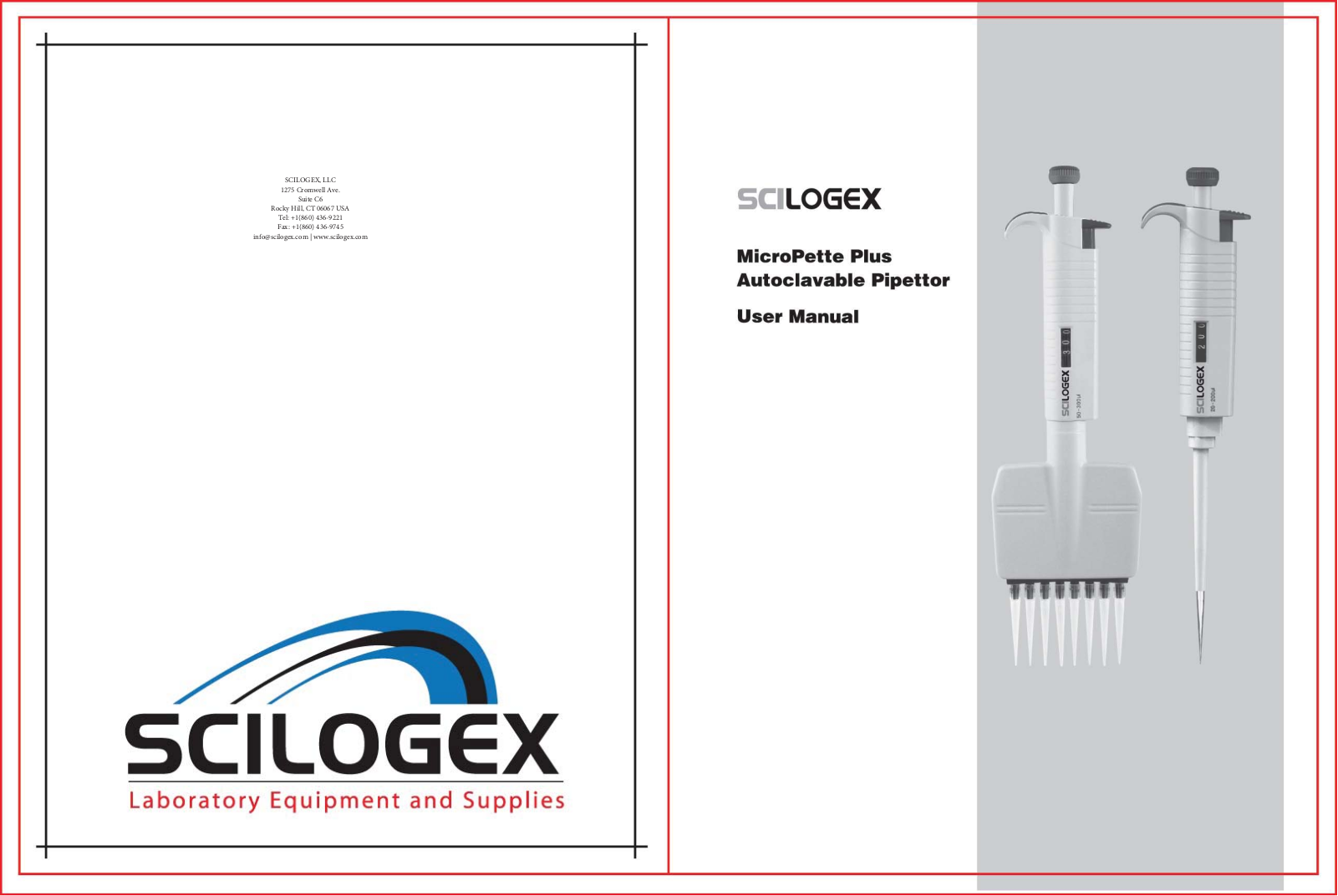 Scilogex 71311204 User Manual