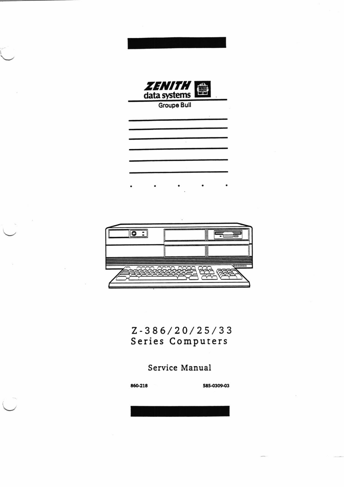 Zenith Z-386/20 Service Manual - ManualMachine.com