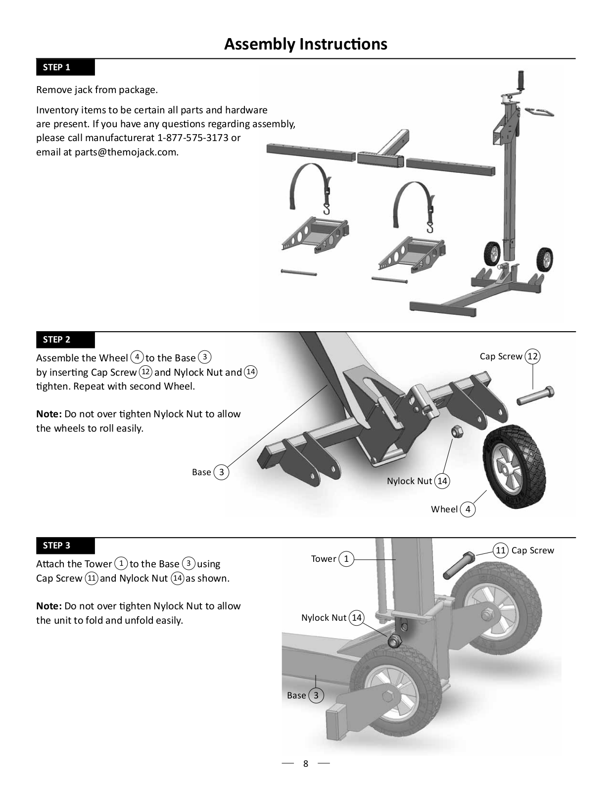 MoJack John Deere XD Lift User Manual