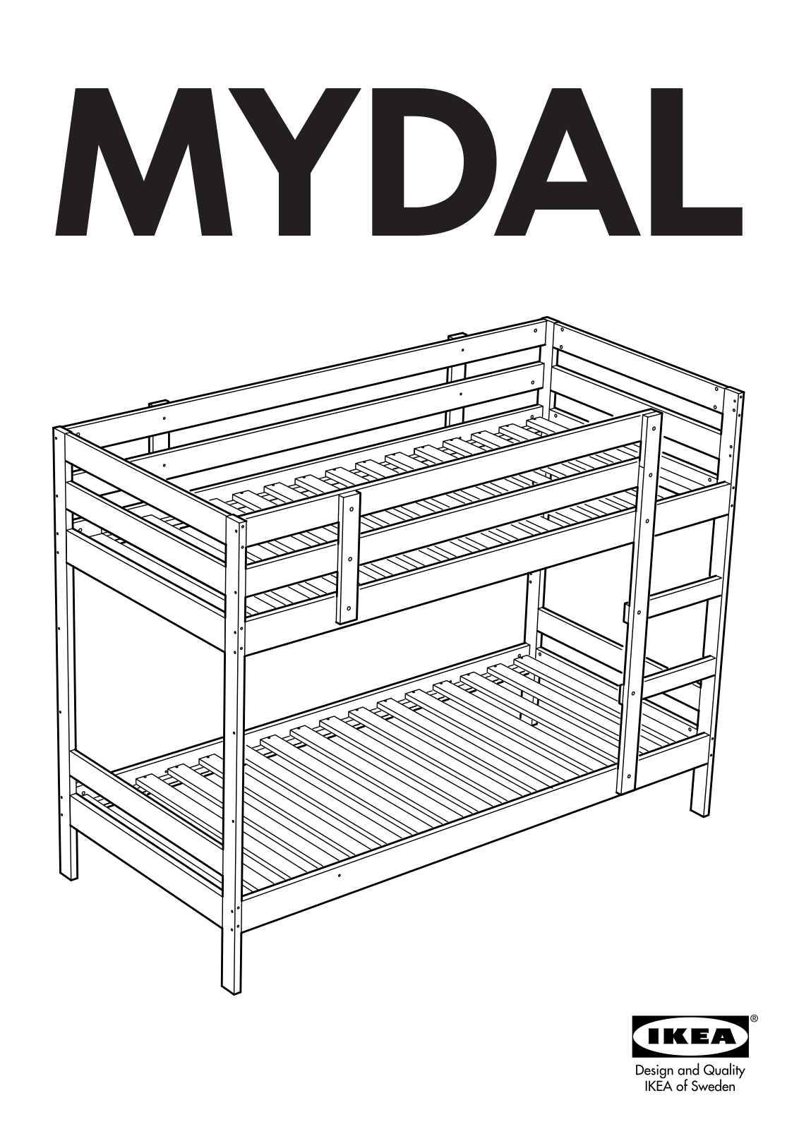IKEA MYDAL User Manual