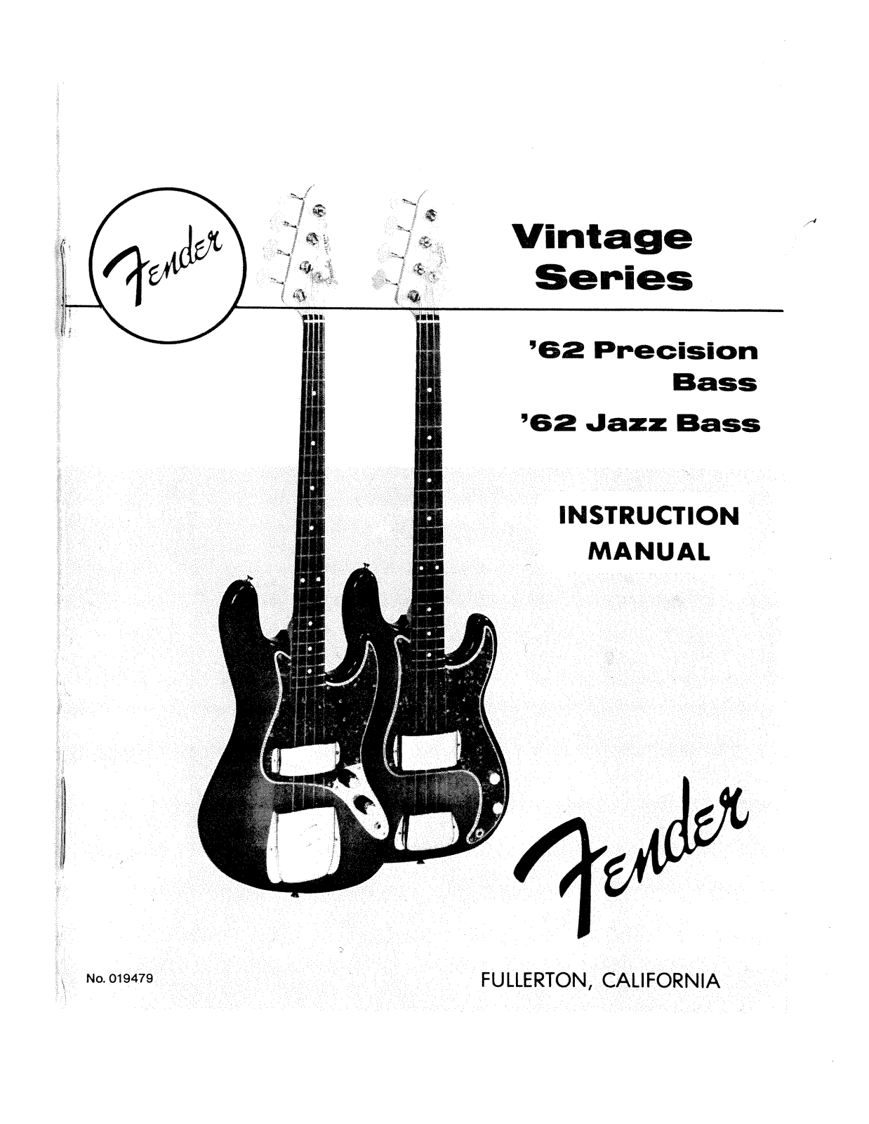 Fender 19479 User Manual