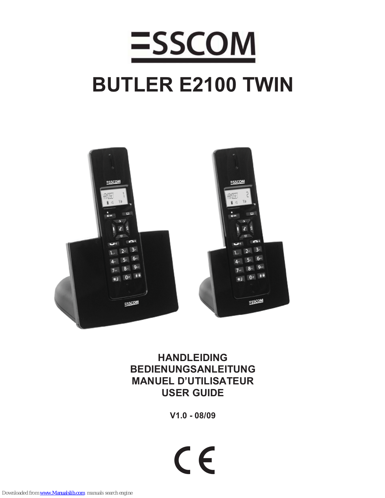 Esscom BUTLER E2100 TWIN User Manual