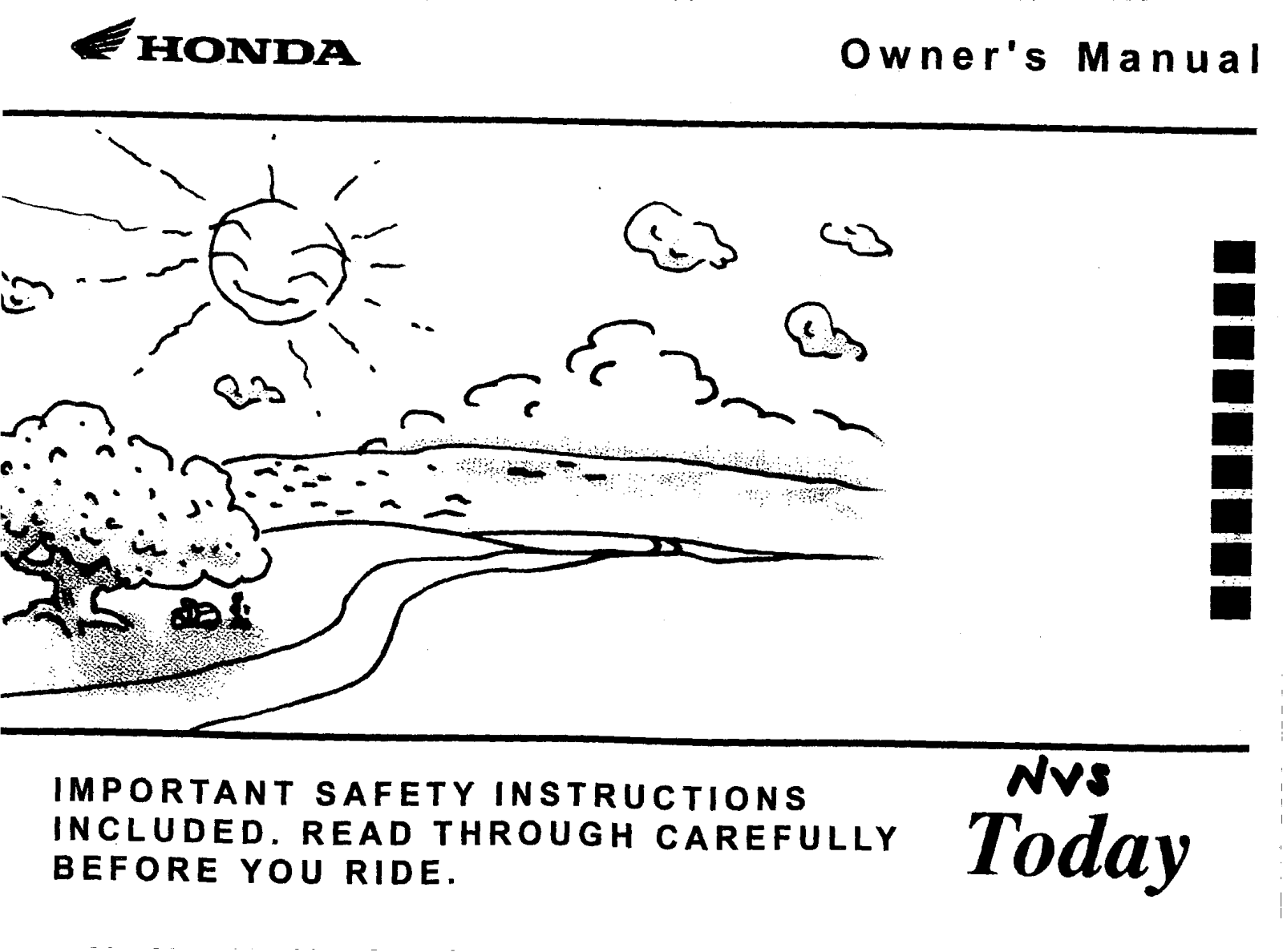 Honda NVS Owner's Manual