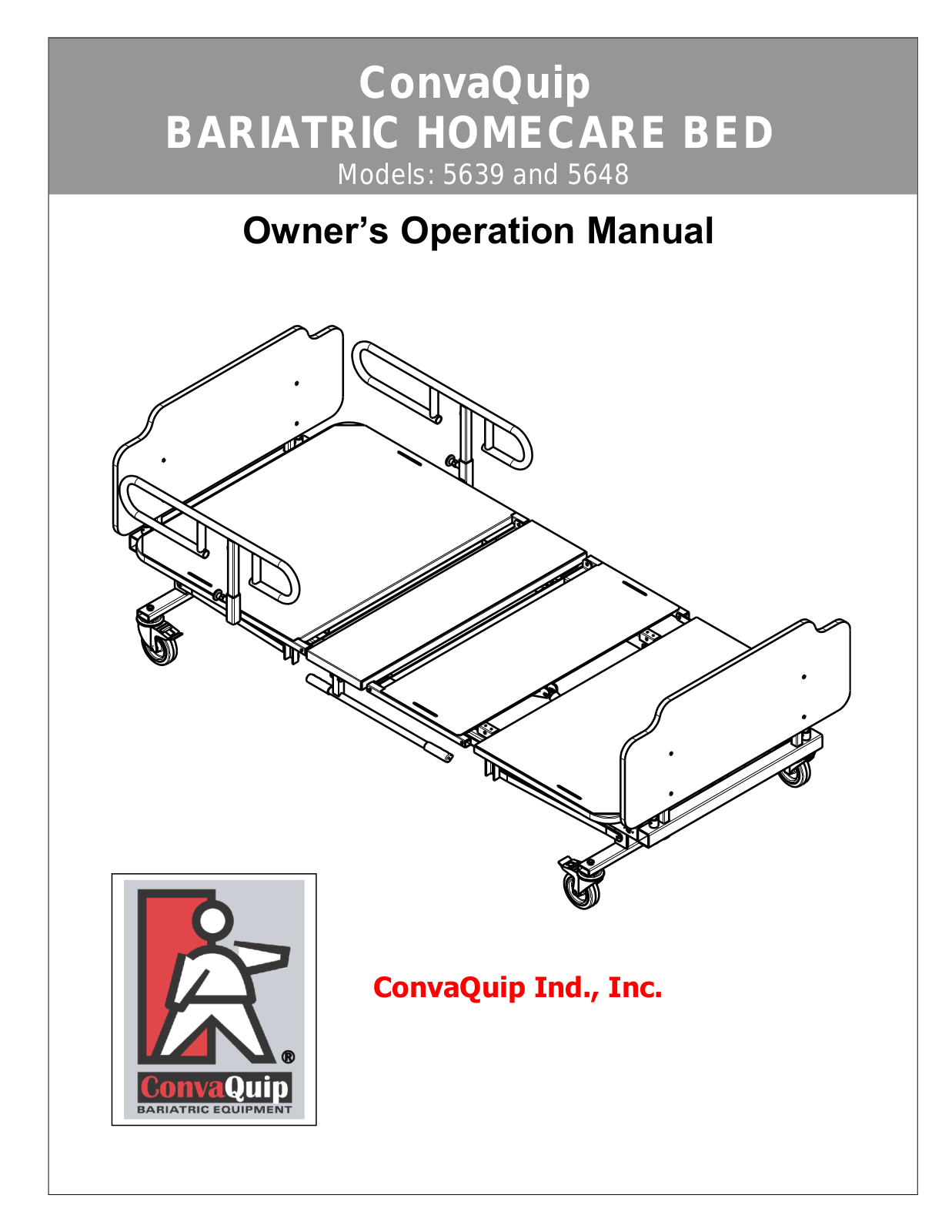 Convaquip 5639, 5648 USER MANUAL - ManualMachine.com