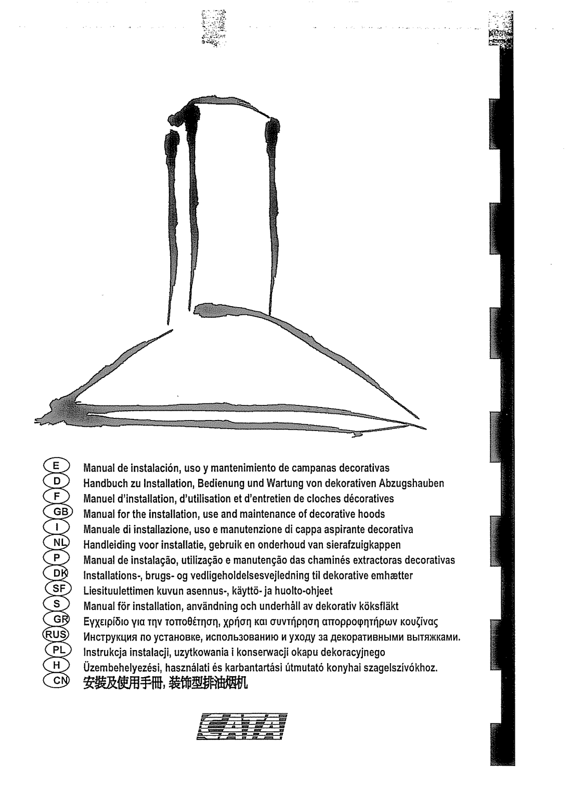 Cata V 600 IX User Manual