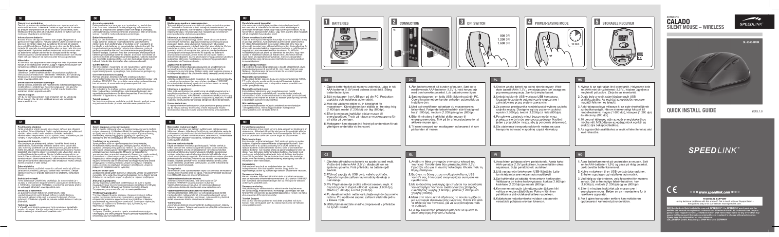 Speedlink SL-6343-RRBK User Manual