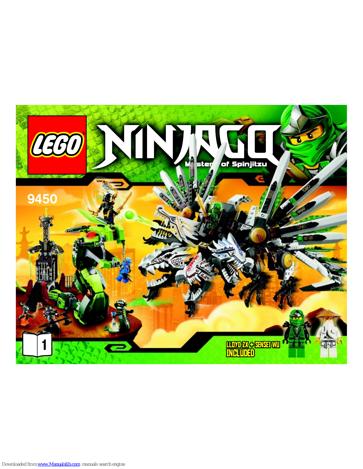 LEGO NINJAGO Epic Dragon Battle 9450 User Manual