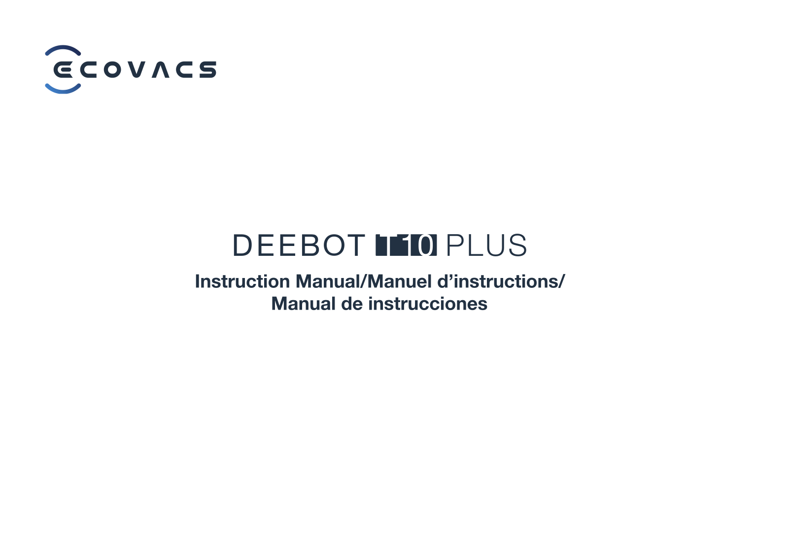 Ecovacs Deebot T10 Plus User guide - ManualMachine.com