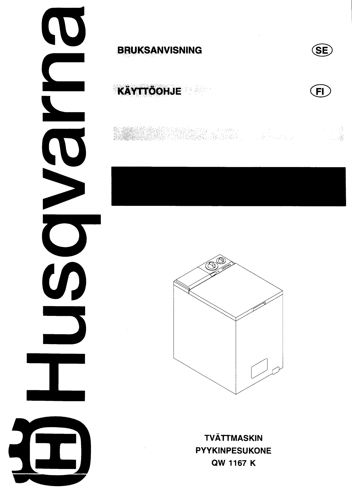 Husqvarna QW1167K User Manual