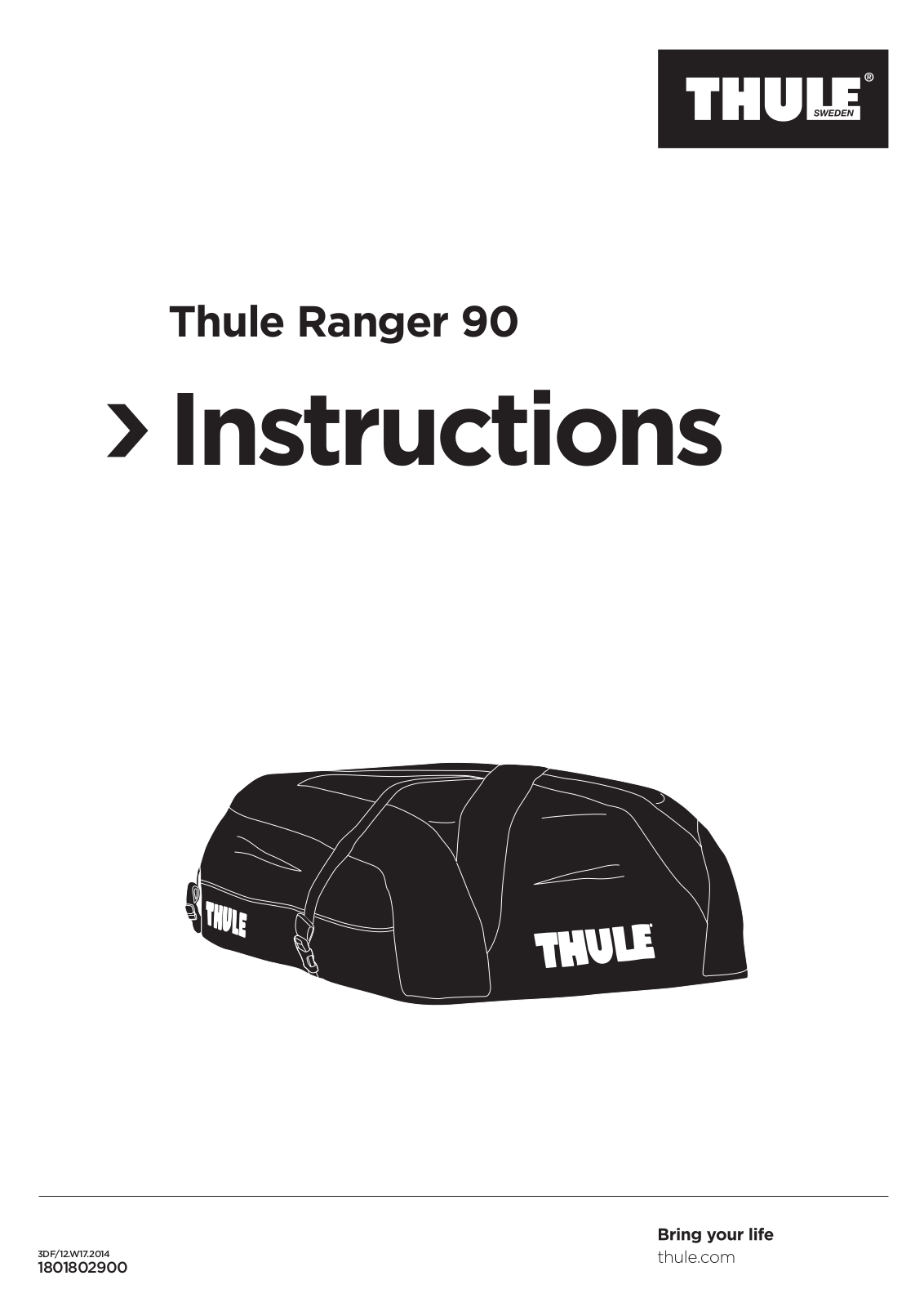 Thule 90 User Manual