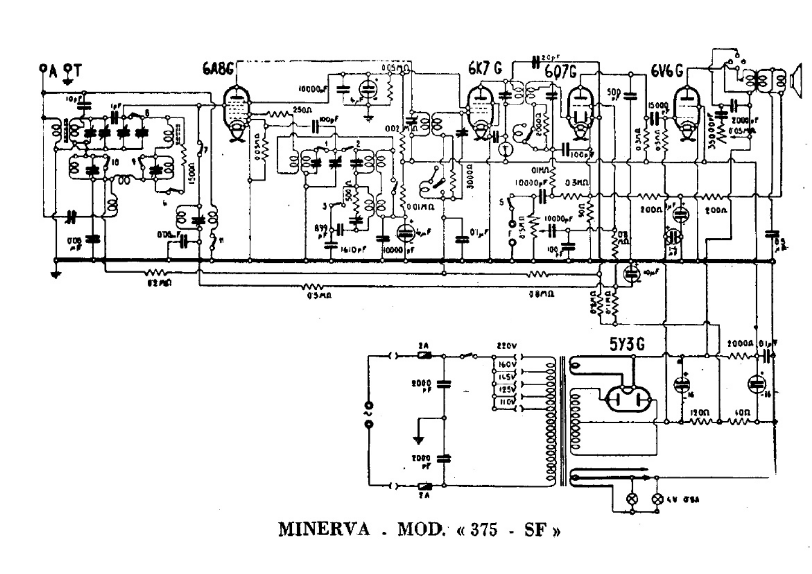 Minerva 375 sf schematic