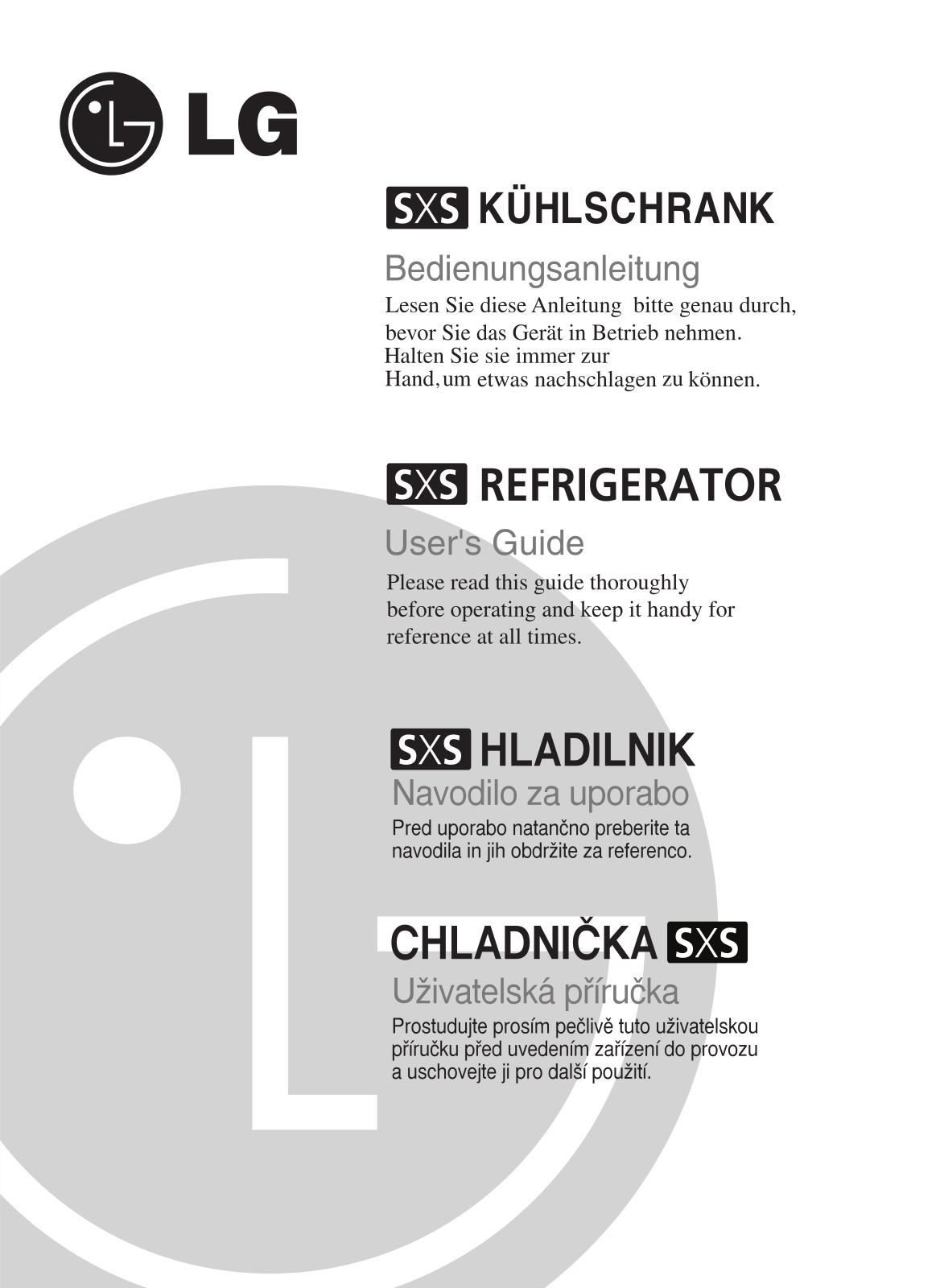 LG GC-P217LCLJ User Guide