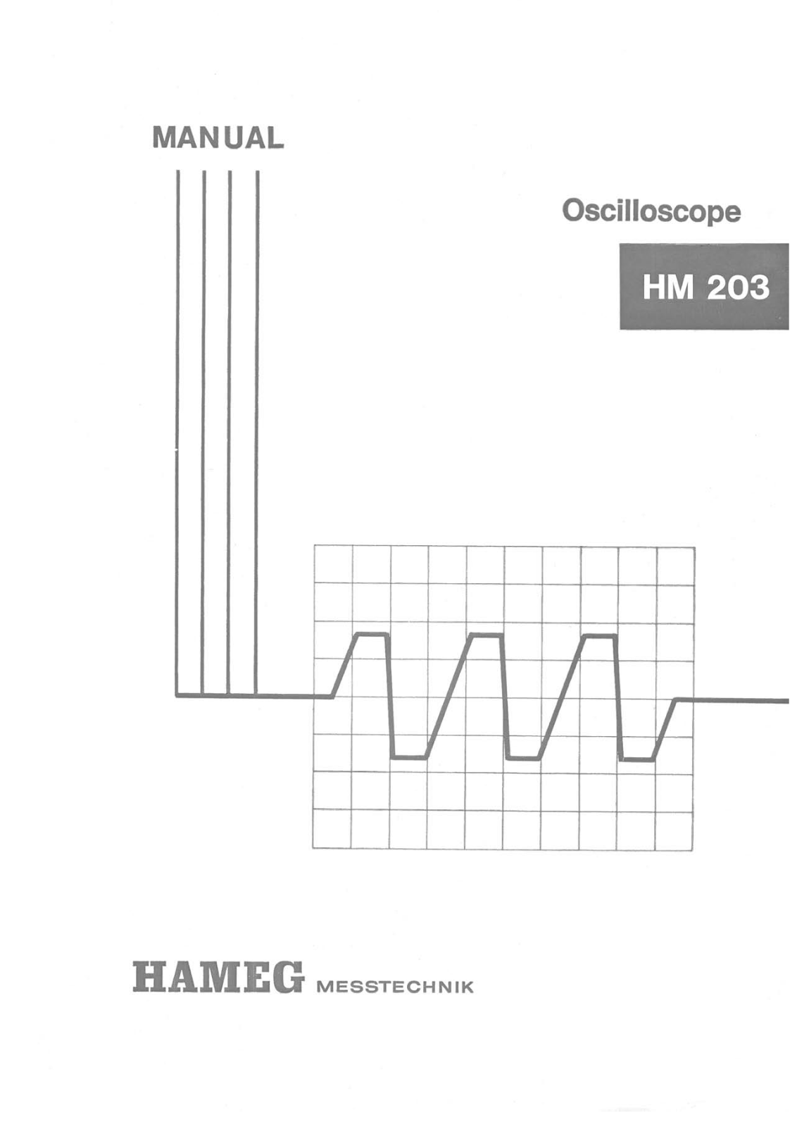 HAMEG HM203-4 User Manual