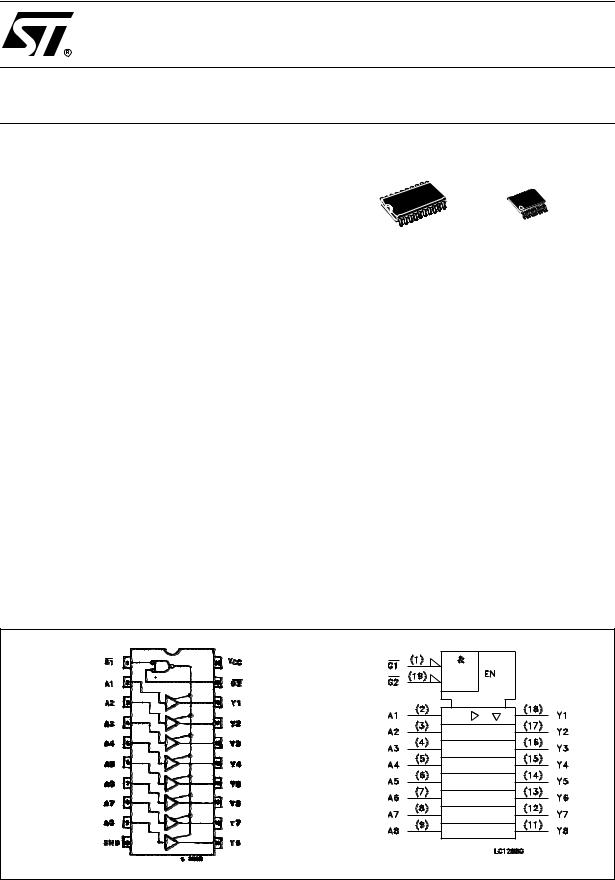 ST 74VHCT541A User Manual