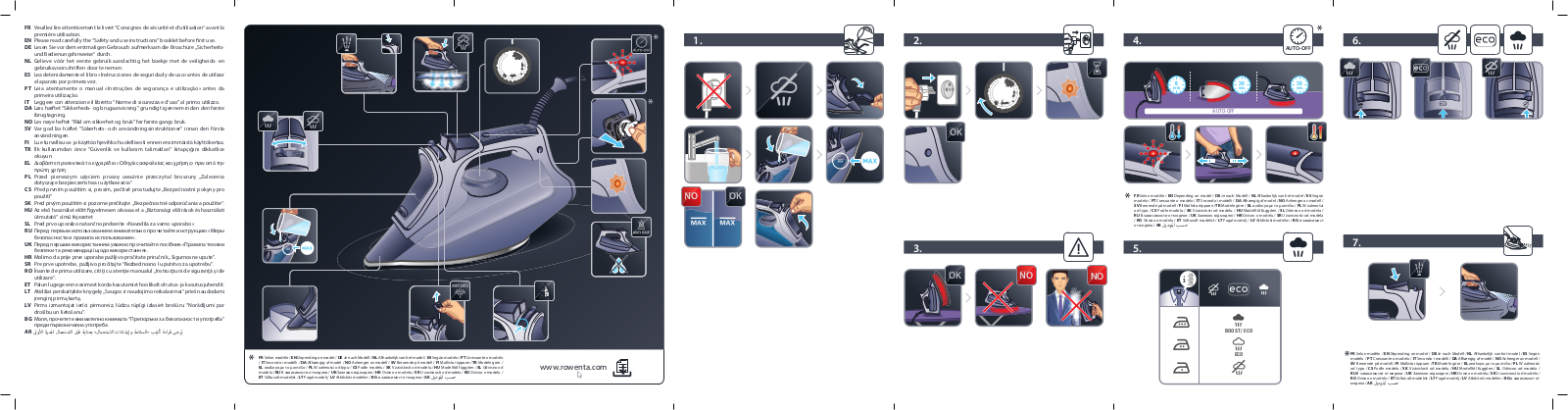 Rowenta DW5220 User Manual