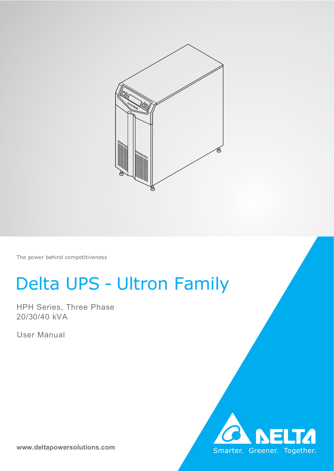 Delta Ultron HPH series User Manual