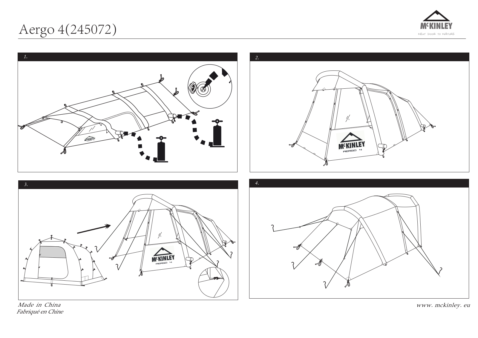 McKinley Aergo 4 User Manual