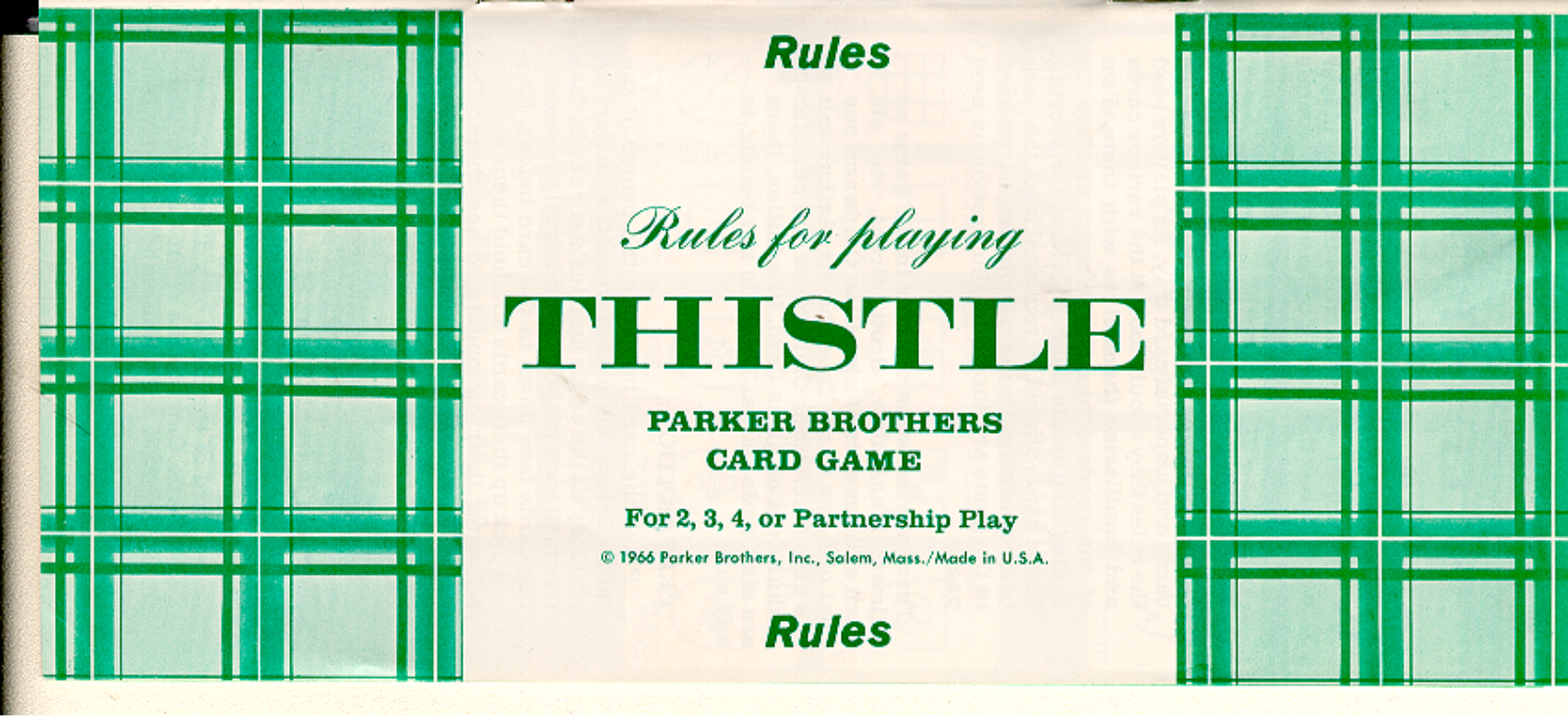 Hasbro THISTLE User Manual