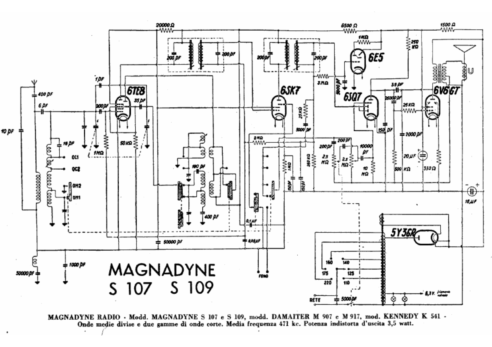 Damaiter m907, m917 schematic