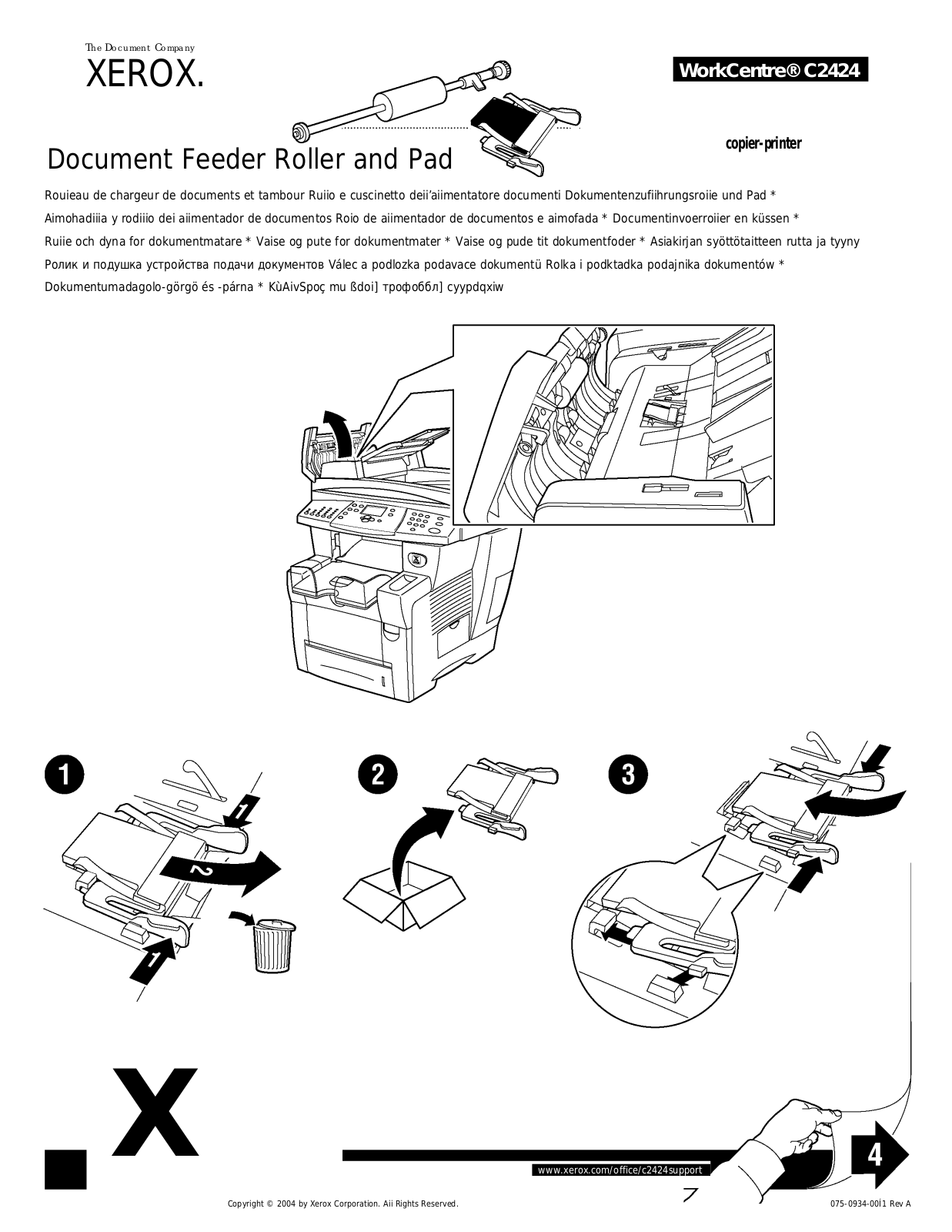 Xerox C2424-15792 User Manual