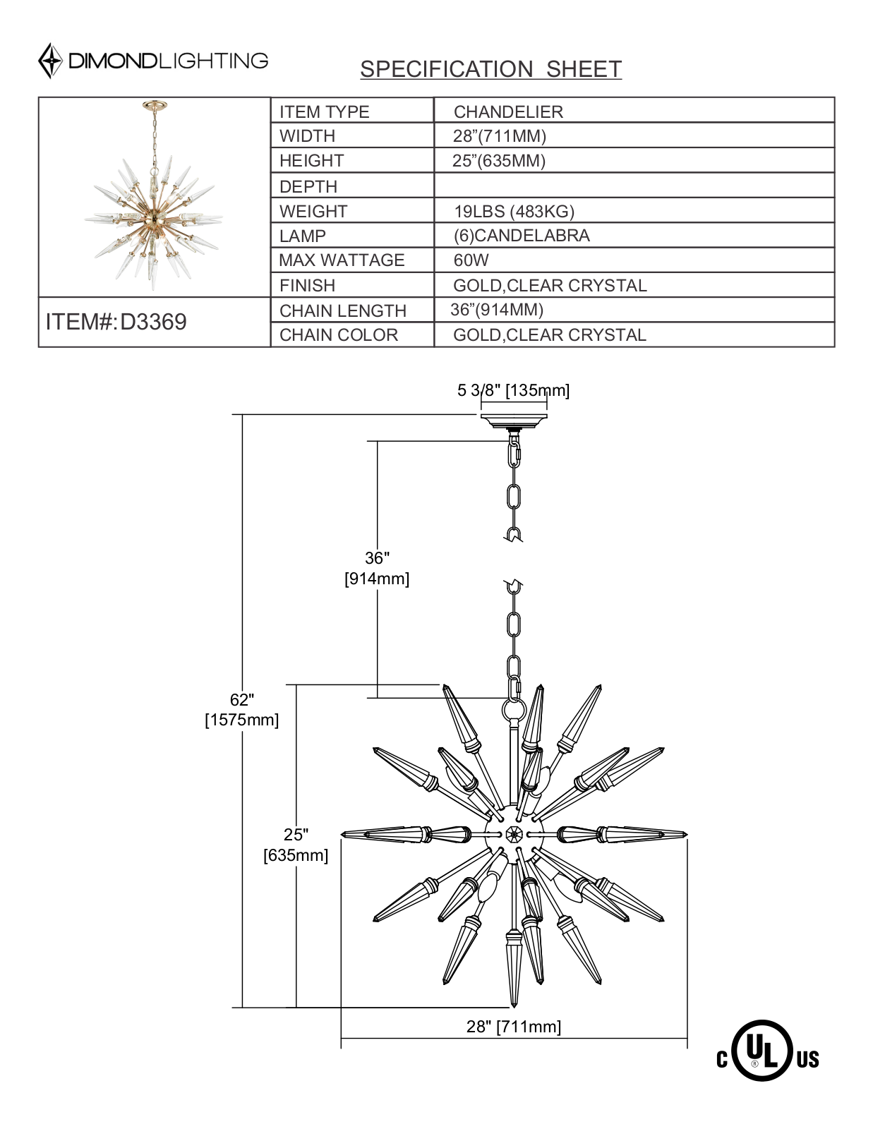 ELK Home D3369 User Manual