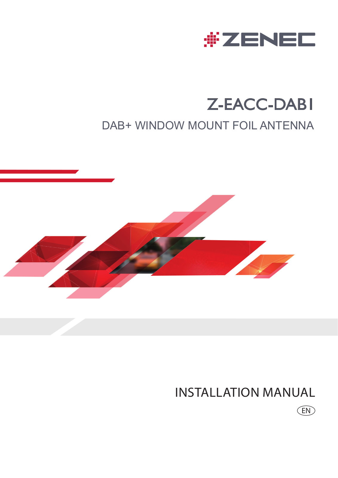 Zenec Z-EACC-DAB1 operation manual