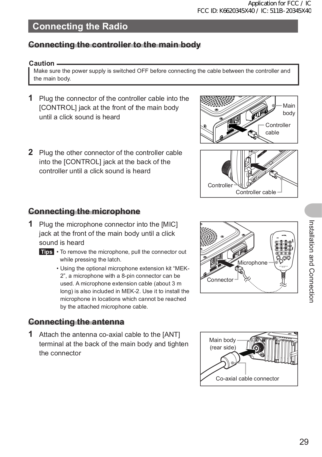 Yaesu Musen 20345X40 User Manual