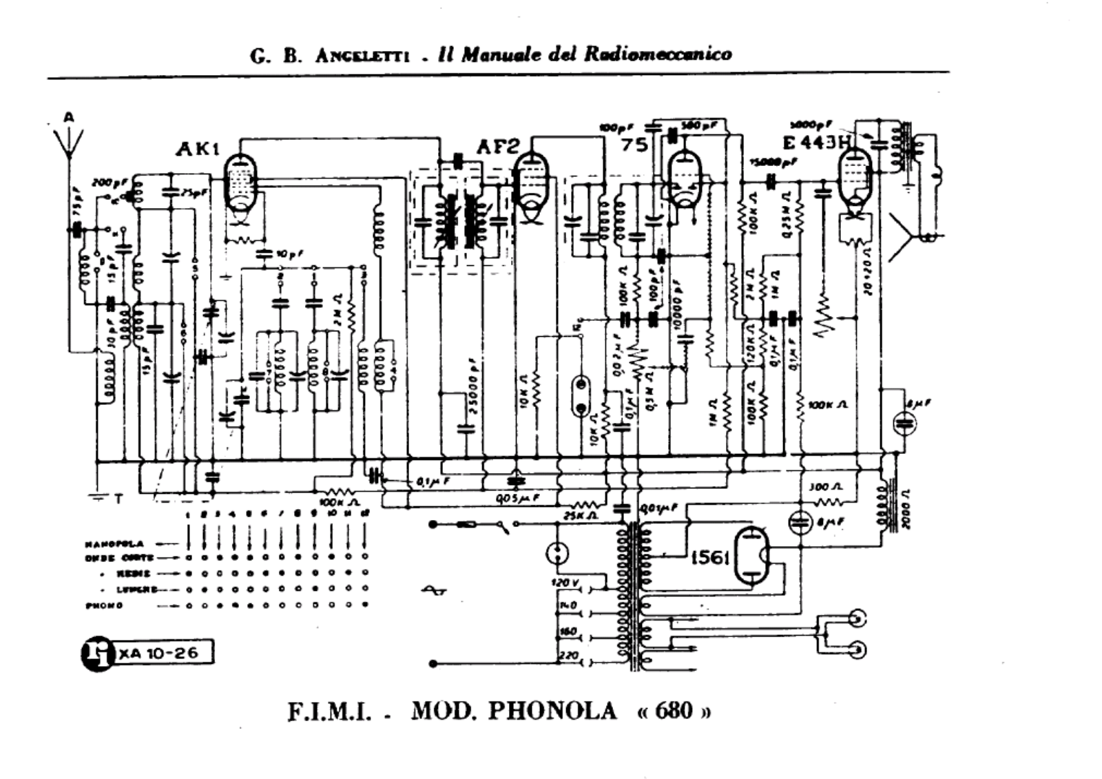 Phonola 680 schematic - ManualMachine.com