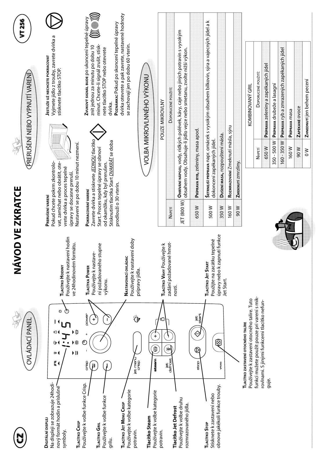 Whirlpool VT 256 IX User Manual