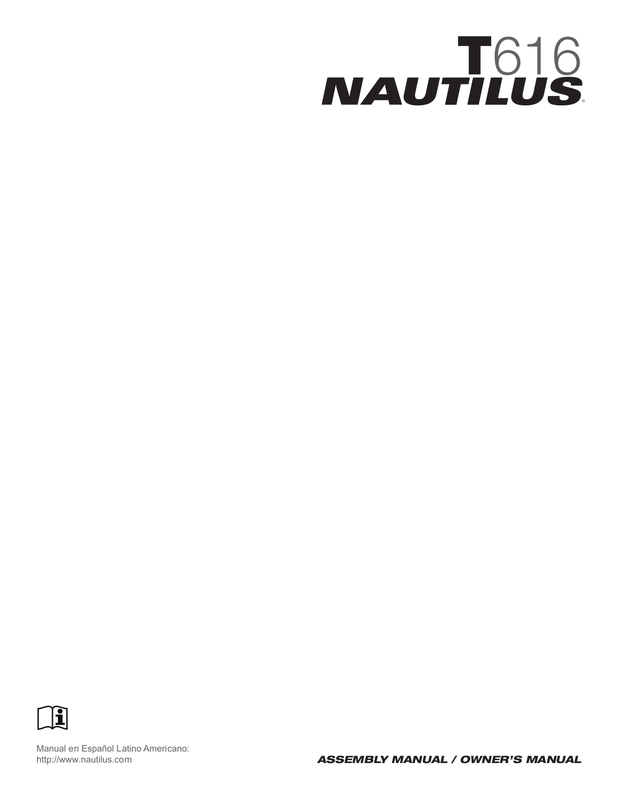 Nautilus T616 User Manual