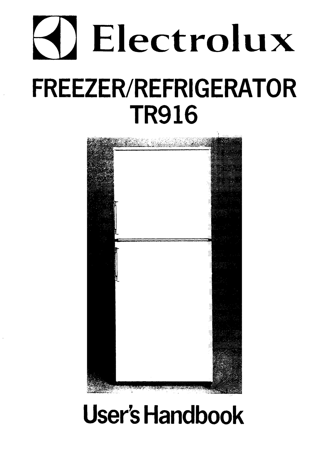 Electrolux U03235 TR916 User Manual