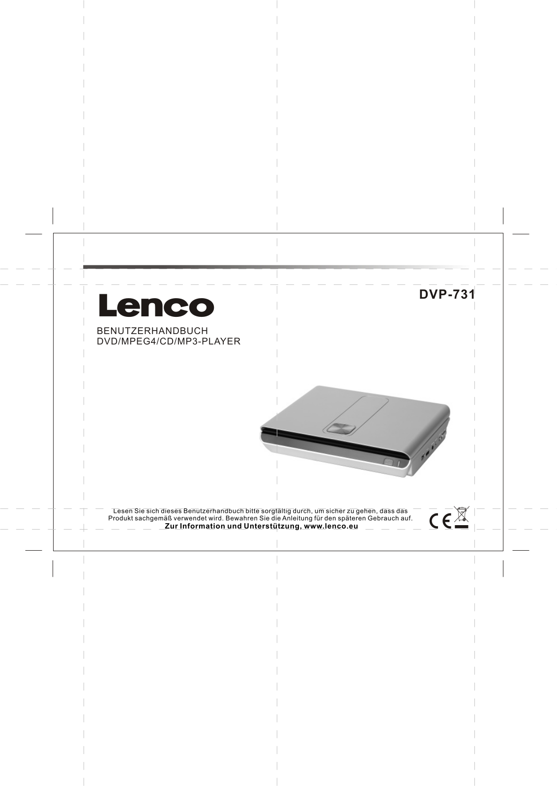 Lenco DVP-731 User manual