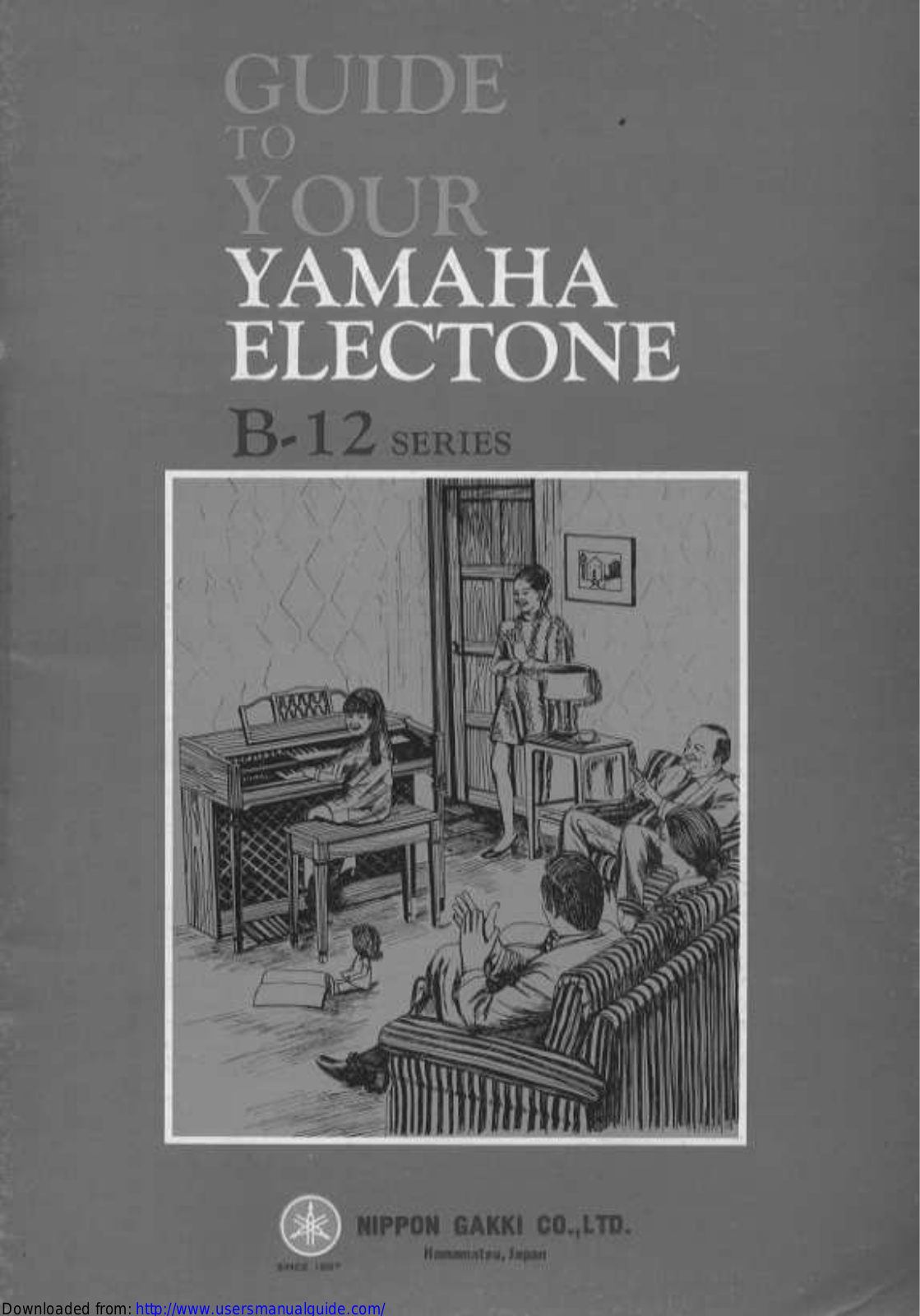 Yamaha Audio B-12 User Manual