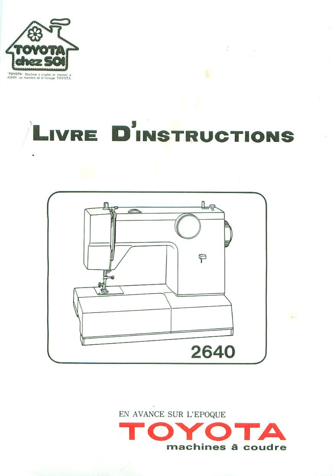 TOSHIBA 2640 User Manual