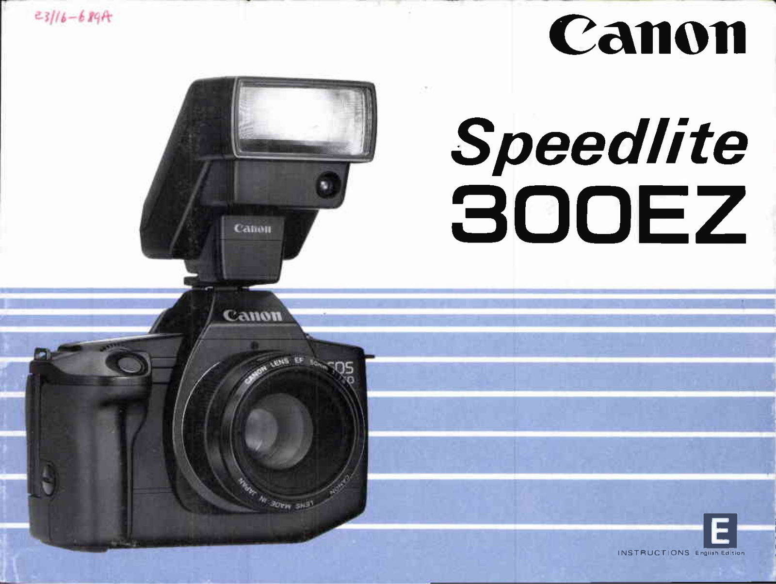 Canon 300 EZ User Manual