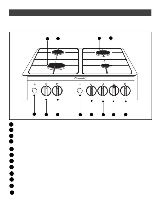 BRANDT KG56TA1, KG56WA1 User Manual