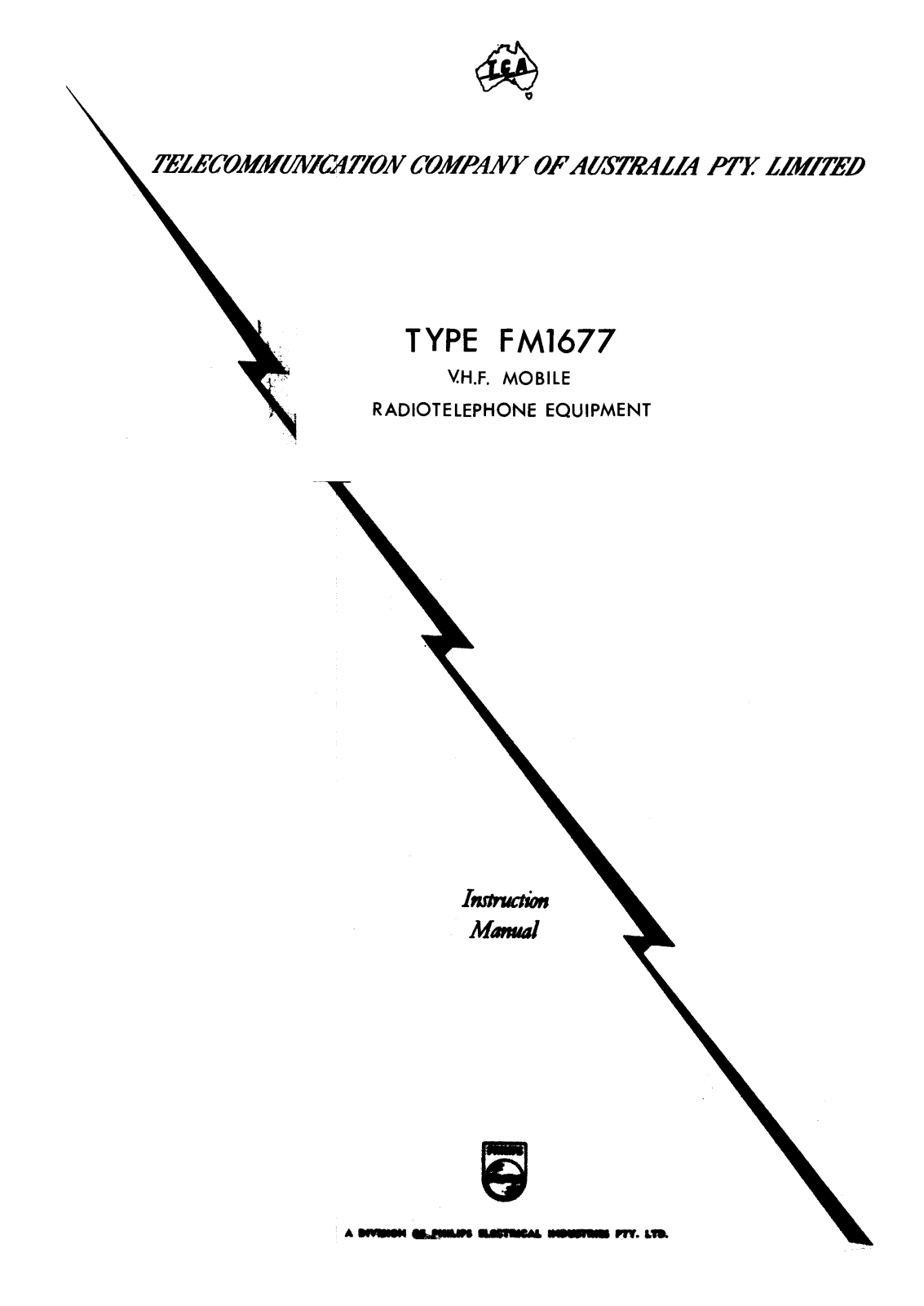 Philips FM1677 B, FM1677 A Service manual