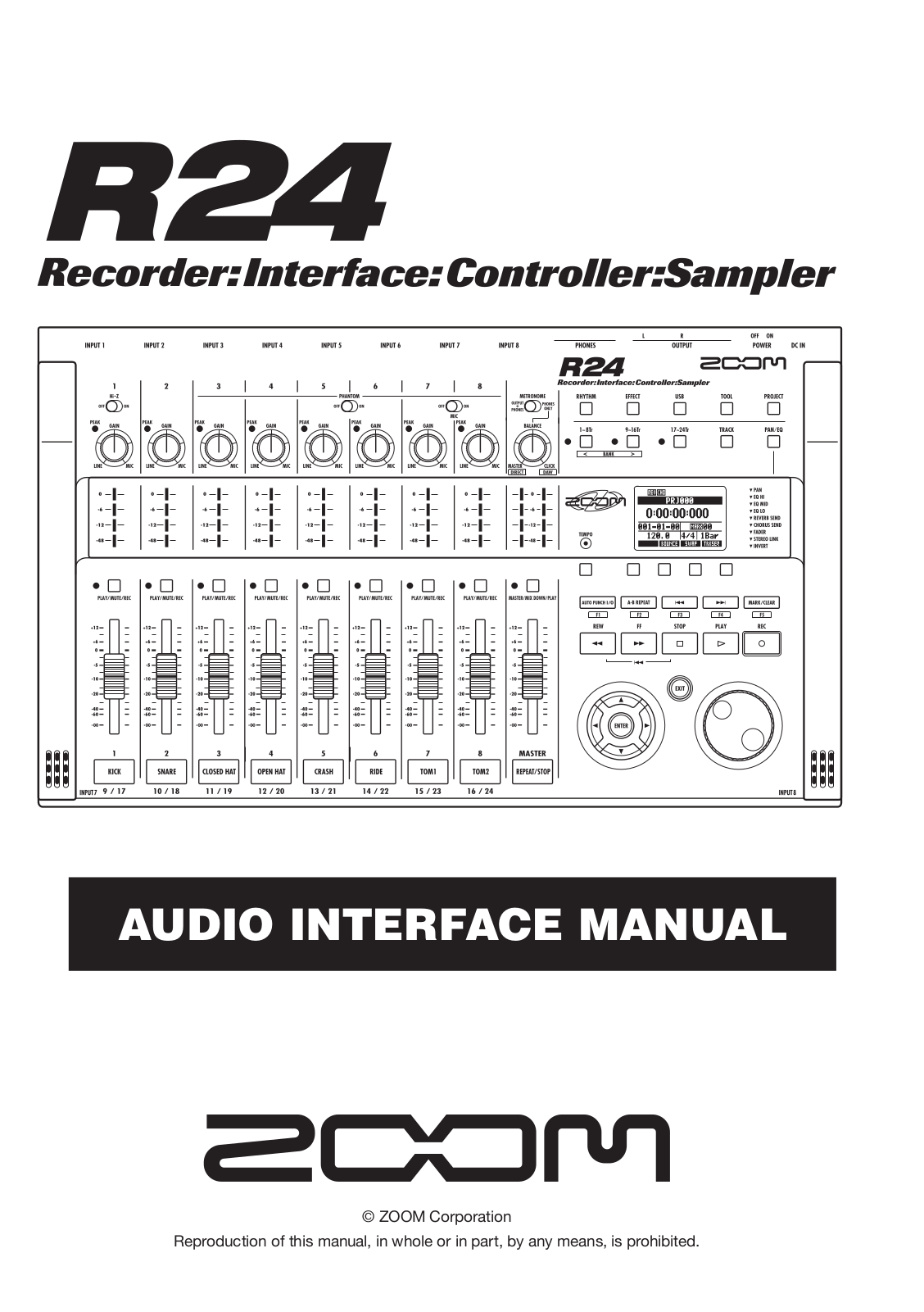 Zoom R24 User Manual