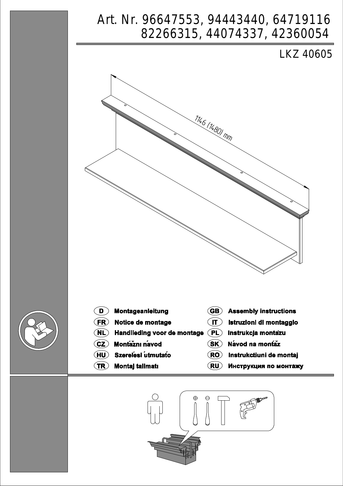 Home affaire Irma Assembly instructions