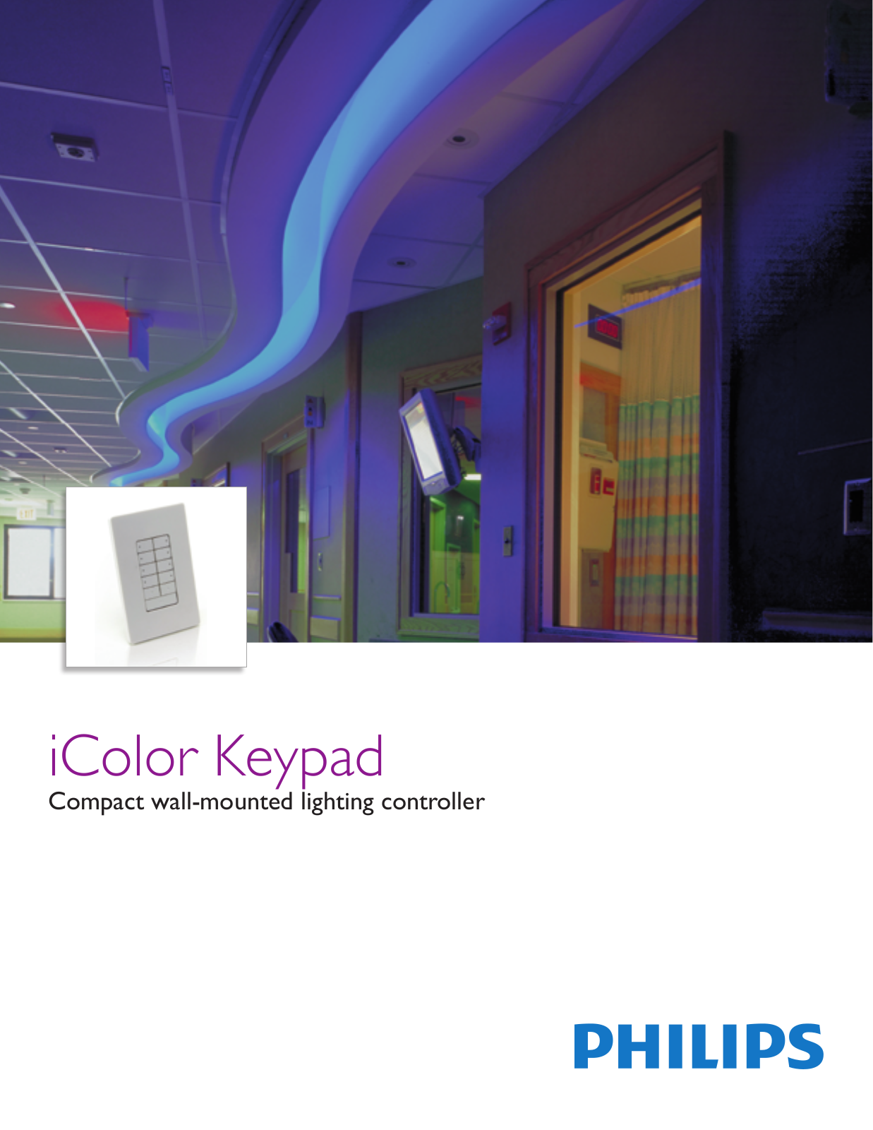 Philips iColor Keypad Product Manual