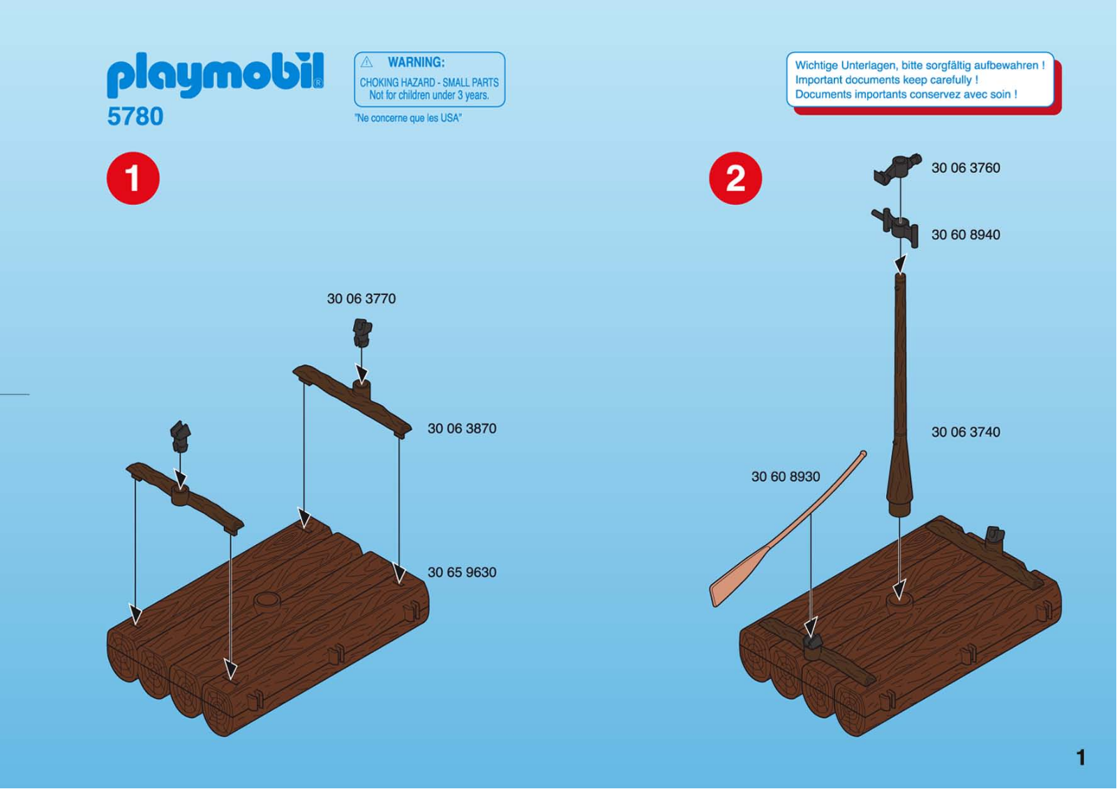 Playmobil 5780 Instructions