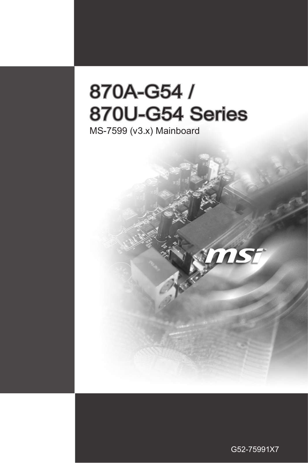 Msi G52-75991X7 user Manual