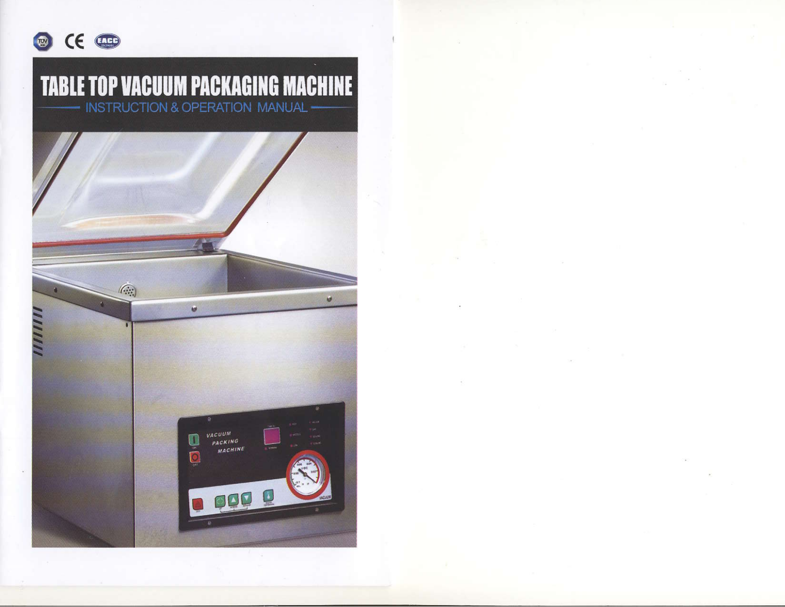 Omcan Food Machinery DZ-220Y-2 Installation  Manual - ManualMachine.com