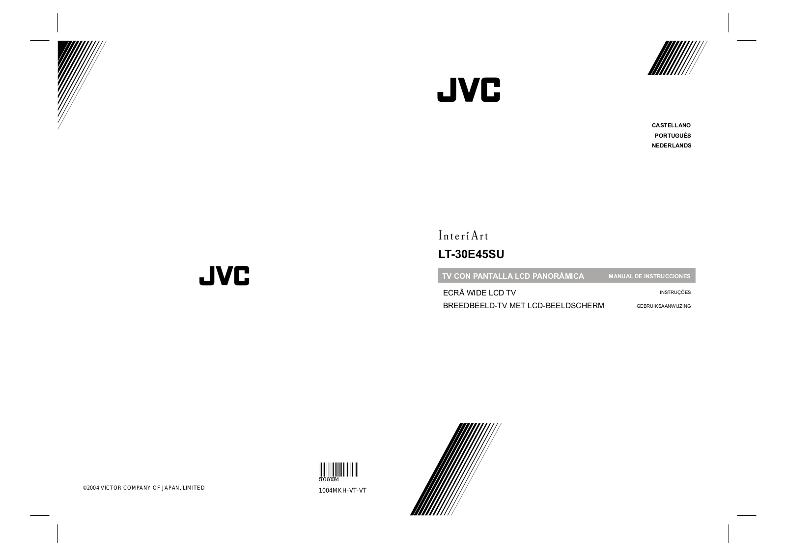 Jvc LT-30E45SU User Manual