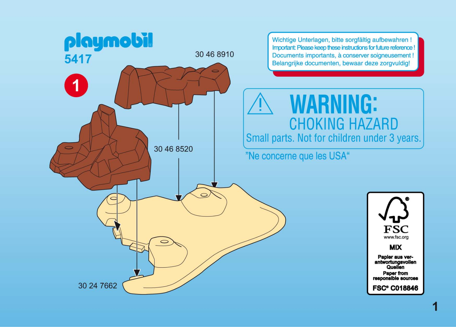 Playmobil 5417 Instructions