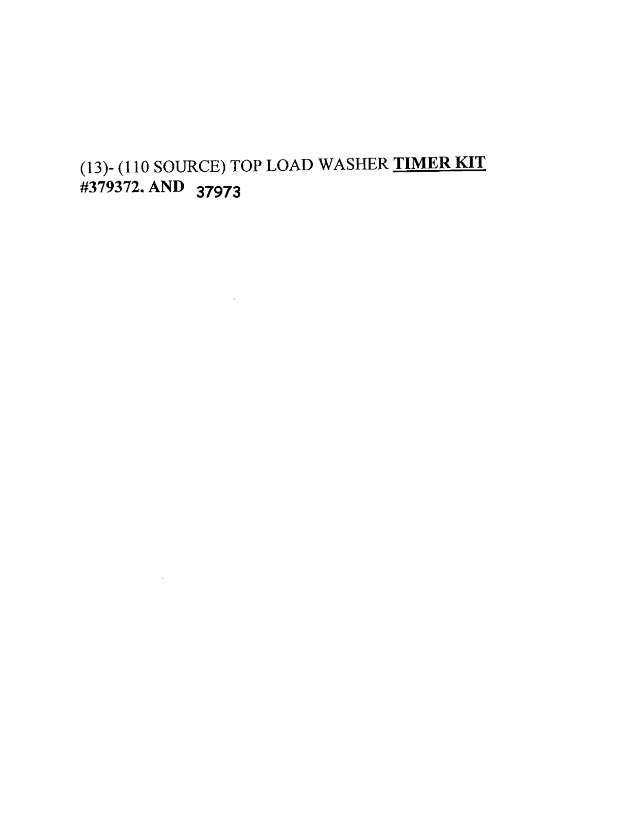 Whirlpool 379373 Installation Guide - ManualMachine.com