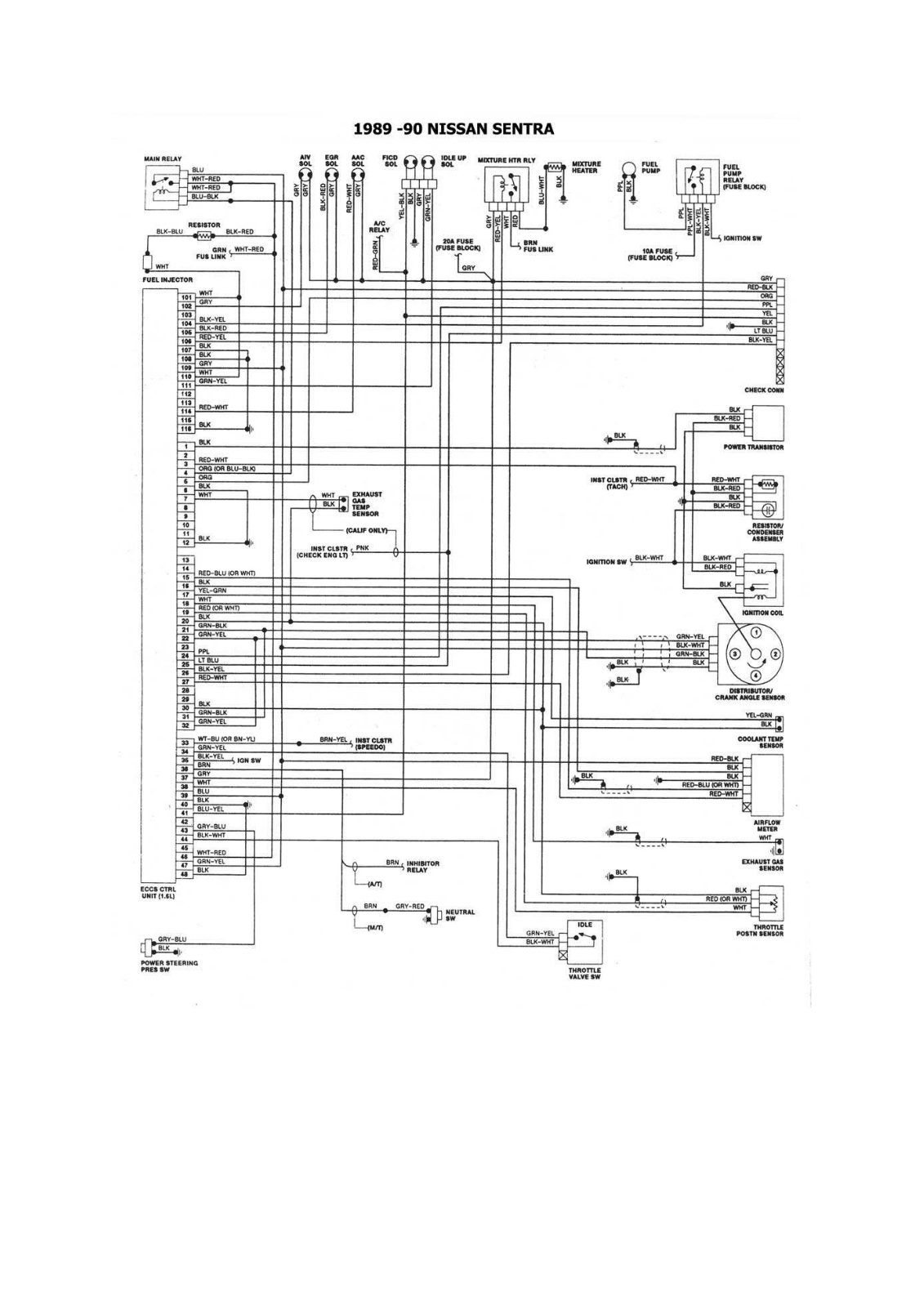 Nissan ESQNIS40 Diagram