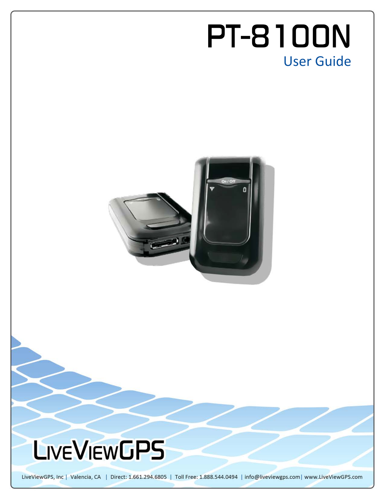 LiveViewGPS PT-8100N User Manual - ManualMachine.com